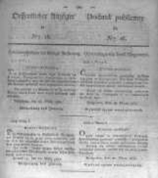 Oeffentlicher Anzeiger zum Amtsblatt No.16. der Königl. Preuss. Regierung zu Bromberg. 1830