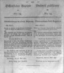 Oeffentlicher Anzeiger zum Amtsblatt No.24. der Königl. Preuss. Regierung zu Bromberg. 1830