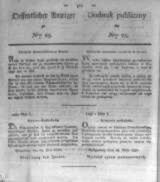 Oeffentlicher Anzeiger zum Amtsblatt No.25. der Königl. Preuss. Regierung zu Bromberg. 1830