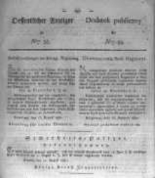 Oeffentlicher Anzeiger zum Amtsblatt No.35. der Königl. Preuss. Regierung zu Bromberg. 1830