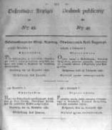 Oeffentlicher Anzeiger zum Amtsblatt No.49. der K&ouml;nigl. Preuss. Regierung zu Bromberg. 1830
