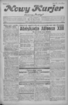 Nowy Kurjer: dawniej "Postęp" 1931.04.16 R.42 Nr87