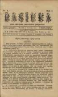 Pasieka : pismo poświęcone pszczelnictwu postępowemu 1896-1897 R.1