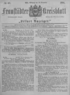 Fraust&auml;dter Kreisblatt. 1881.11.23 Nr56