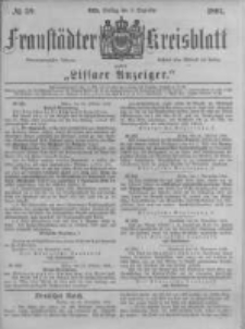 Fraustädter Kreisblatt. 1881.12.02 Nr59