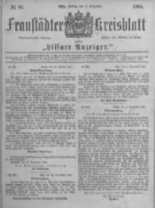 Fraust&auml;dter Kreisblatt. 1881.12.09 Nr61
