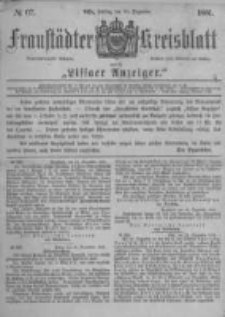 Fraust&auml;dter Kreisblatt. 1881.12.30 Nr67