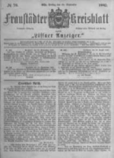 Fraust&auml;dter Kreisblatt. 1882.09.22 Nr76