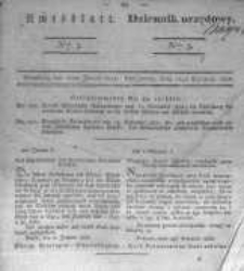Amtsblatt der Königlichen Preussischen Regierung zu Bromberg. 1833.01.18 No.3