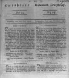 Amtsblatt der Königlichen Preussischen Regierung zu Bromberg. 1834.04.04 No.14
