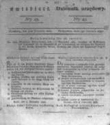 Amtsblatt der Königlichen Preussischen Regierung zu Bromberg. 1834.12.05 No.49