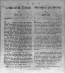 Oeffentlicher Anzeiger zum Amtsblatt No.27. der Königl. Preuss. Regierung zu Bromberg. 1834