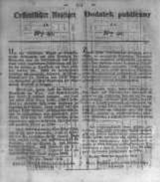 Oeffentlicher Anzeiger zum Amtsblatt No.40. der Königl. Preuss. Regierung zu Bromberg. 1834