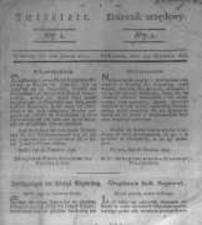 Amtsblatt der Königlichen Preussischen Regierung zu Bromberg. 1835.01.02 No.1