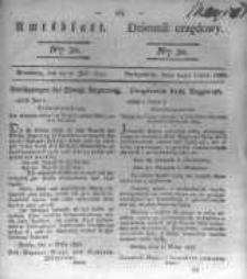 Amtsblatt der K&ouml;niglichen Preussischen Regierung zu Bromberg. 1835.07.24 No.30