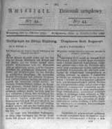 Amtsblatt der Königlichen Preussischen Regierung zu Bromberg. 1835.10.30 No.44