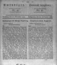 Amtsblatt der Königlichen Preussischen Regierung zu Bromberg. 1835.11.20 No.47