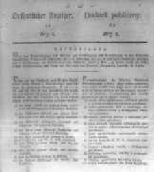 Oeffentlicher Anzeiger zum Amtsblatt No.2. der K&ouml;nigl. Preuss. Regierung zu Bromberg. 1835