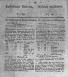 Oeffentlicher Anzeiger zum Amtsblatt No.19. der K&ouml;nigl. Preuss. Regierung zu Bromberg. 1835