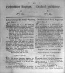 Oeffentlicher Anzeiger zum Amtsblatt No.21. der K&ouml;nigl. Preuss. Regierung zu Bromberg. 1835