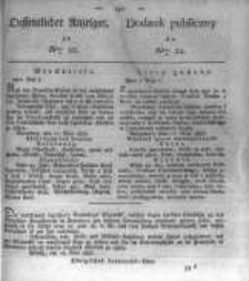 Oeffentlicher Anzeiger zum Amtsblatt No.22. der Königl. Preuss. Regierung zu Bromberg. 1835