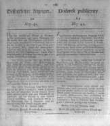 Oeffentlicher Anzeiger zum Amtsblatt No.41. der Königl. Preuss. Regierung zu Bromberg. 1835