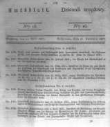 Amtsblatt der K&ouml;niglichen Preussischen Regierung zu Bromberg. 1837.04.21 No.16