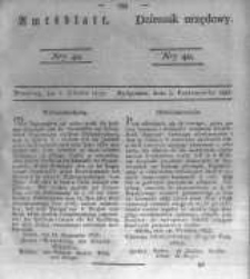 Amtsblatt der Königlichen Preussischen Regierung zu Bromberg. 1837.10.06 No.40