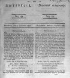 Amtsblatt der K&ouml;niglichen Preussischen Regierung zu Bromberg. 1837.12.08 No.49