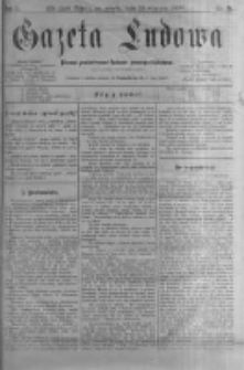 Gazeta Ludowa: pismo poświęcone ludowi ewangielickiemu. 1896.01.18 R.1 nr5