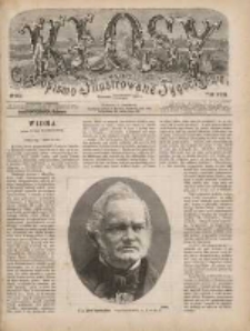 Kłosy: czasopismo ilustrowane, tygodniowe, poświęcone literaturze, nauce i sztuce 1880.10.30(11) T.31 Nr802