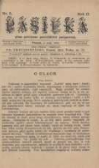 Pasieka : pismo poświęcone pszczelnictwu postępowemu 1898 nr5