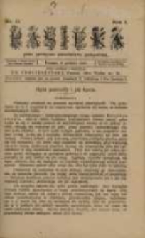 Pasieka : pismo poświęcone pszczelnictwu postępowemu 1897 nr12
