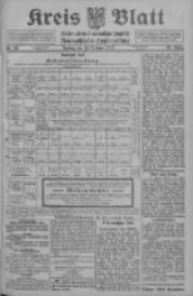 Kreis Blatt f&uuml;r den Kreis Neutomischeler zugleich Hopfenzeitung 1913.02.14 Jg.32 Nr13