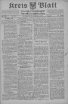 Kreis Blatt f&uuml;r den Kreis Neutomischeler zugleich Hopfenzeitung 1913.11.28 Jg.32 Nr115