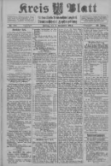 Kreis Blatt f&uuml;r den Kreis Neutomischeler zugleich Hopfenzeitung 1914.11.06 Jg.38 Nr131