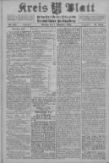 Kreis Blatt f&uuml;r den Kreis Neutomischeler zugleich Hopfenzeitung 1914.11.09 Jg.38 Nr132