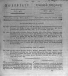 Amtsblatt der K&ouml;niglichen Preussischen Regierung zu Bromberg. 1836.03.25 No.13