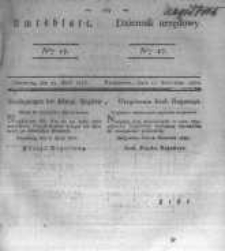 Amtsblatt der K&ouml;niglichen Preussischen Regierung zu Bromberg. 1836.04.22 No.17
