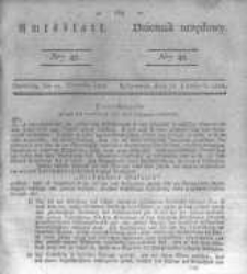 Amtsblatt der K&ouml;niglichen Preussischen Regierung zu Bromberg. 1836.11.25 No.48