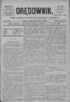 Orędownik: pismo poświęcone sprawom politycznym i spółecznym 1885.05.05 R.15 Nr102
