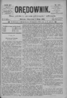 Orędownik: pismo poświęcone sprawom politycznym i spółecznym 1885.05.07 R.15 Nr104