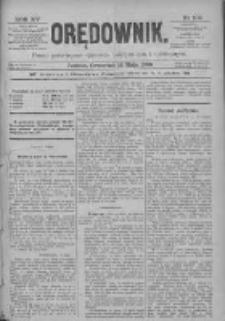 Orędownik: pismo poświęcone sprawom politycznym i spółecznym 1885.05.14 R.15 Nr109