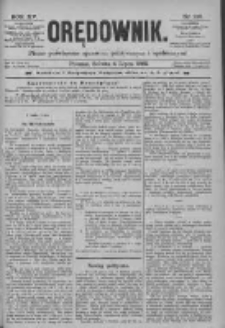 Orędownik: pismo poświęcone sprawom politycznym i spółecznym 1885.07.04 R.15 Nr149