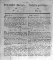 Oeffentlicher Anzeiger zum Amtsblatt No.31. der K&ouml;nigl. Preuss. Regierung zu Bromberg. 1835