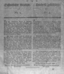 Oeffentlicher Anzeiger zum Amtsblatt No.1. der Königl. Preuss. Regierung zu Bromberg. 1836