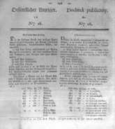 Oeffentlicher Anzeiger zum Amtsblatt No.16. der Königl. Preuss. Regierung zu Bromberg. 1836