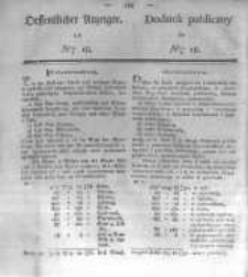 Oeffentlicher Anzeiger zum Amtsblatt No.18. der Königl. Preuss. Regierung zu Bromberg. 1836