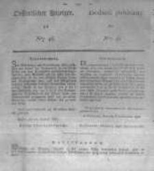 Oeffentlicher Anzeiger zum Amtsblatt No.46. der Königl. Preuss. Regierung zu Bromberg. 1836