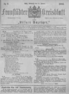 Fraust&auml;dter Kreisblatt. 1883.01.31 Nr9